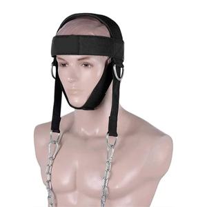 머리 목 훈련 머리 하네스 신체 Strengh 운동 스트랩 조정 가능한 목 파워 훈련 체육관 피트니스 무게 베어링 캡