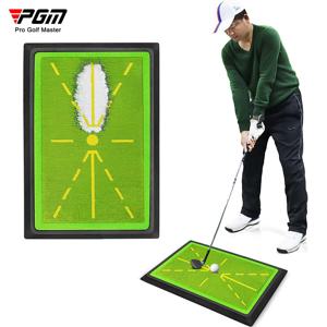 스윙 감지를 위한 PGM 고품질 골프 훈련 패드 타격 공 추적 방향 매트 스윙 경로 패드 스윙 연습 패드