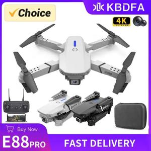 2025 새로운 E88 프로 WIFI FPV 드론 광각 HD 4K 1080P 카메라 높이 RC Foldable Quadcopter Dron 헬리콥터 장난감 선물을 잡아