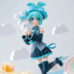 21cm 섹시한 소녀 하츠네 미쿠 애니메이션 피규어 패션 Subclture 미쿠 액션 피규어 크리스마스 선물 PVC 컬렉션 모델 인형 장난감