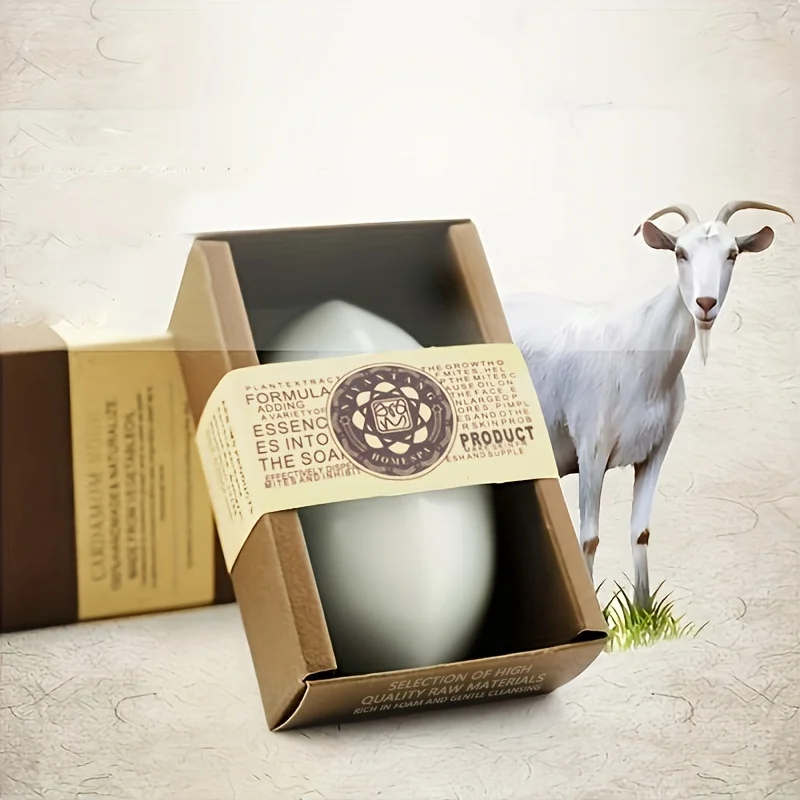 수제 천연 식물 추출물 비누, 염소 우유 비누, 딥 클렌징 보습 살균제, 110G, 1 개
