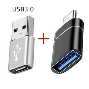 2PCS USB 3.0 유형 C OTG 충전기 어댑터 커넥터 유형-C-USB 남성-유형-c 적응 변환기 PC MacBook 자동차 USB ipad