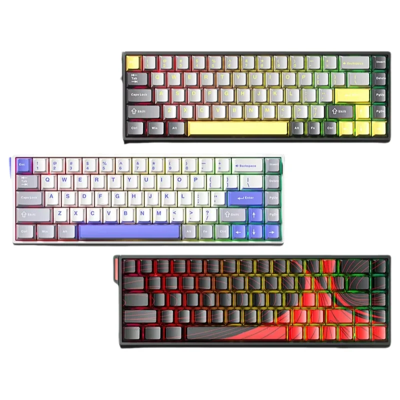 AULA WiN60/68 HE PRO MAX 기계식 키보드 마그네틱 스위치 RT 게임 Esport Valorant 맞춤형 유선 1600 RGB 0.01mm 8kHz 0.02mm