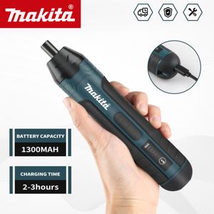 Makita 무선 전기 스크루 드라이버 1300mah 충전식 조절 드릴 다기능 분해 토크 유지 보수 도구