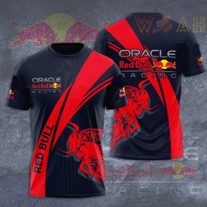 Red Bull Racing 남성용 반팔 3D 프린트 통기성 티셔츠 캐주얼 패션 Red Bull Outdoor Off-Road Racing Team Jacket