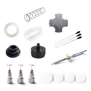 Pro'sKit SS-331H 전기 납땜 제거 스테이션 액세서리 교체 필터 파이프 노즐 바늘 매트 스프링 가열 코어 유리 튜브