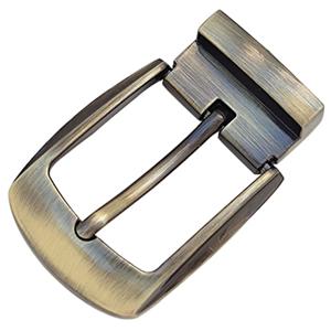 Cheapify Dropshipping 남성용 핀 버클 40mm 너비 벨트 클립 헤드 브랜드 디자인 청동 합금 금속 Hebillas Para Cinturón