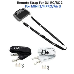 DJI Mini 3/4 Pro AIR 3 넥 스트랩 매는 밧줄 W 나사 Mini 3 4 Pro MAVIC 3 PRO DJI RC 2 조종기 드론 액세서리