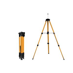 HILDA 1.2M 5/8 인치 조정 가능한 높이 두꺼운 철 합금 삼각대 레이저 레벨 스탠드 베이스 셀프 레벨링