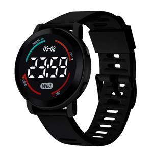 LED 빛나는 스포츠 시계 2023 새로운 패션 라운드 방수 전자 시계 남자와 여자 디지털 시계 Relojes Electrónicos