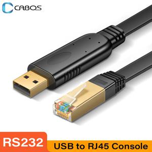 USB to RJ45 콘솔 케이블 RS232 직렬 어댑터 RJ 45 8P8C 컴퓨터 노트북 스위치 라우터 서버 변환기 용 USB 콘솔 케이블