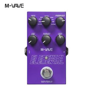 M-vave Elemental 디지털 딜레이 페달, 딜레이 기타 페달, TAP 및 HOLD 모드 지원, 9가지 다른 딜레이 효과
