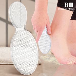 1pcs 나노 유리 양면 발 Rasp 발 뒤꿈치 파일 하드 데드 스킨 캘러스 리무버 엑스 폴리 에이 팅 페디큐어 케어 발 파일 도구
