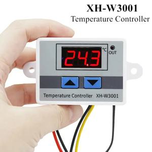 XH-W3001인큐베이터 냉각 가열 스위치 온도 조절기 NTC 센서(프로브 220v 포함)용 디지털 LED 온도 컨트롤러