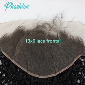 패션 28 30인치 13x6 레이스 프론탈 루즈 워터 컬리 딥 프리 플러킹 스위스 투명 롱 풀 프론트 100% 인모