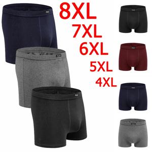 남성 속옷 8XL Boxershorts 남성 7XL 남성 복서 6XL 95-220kg 편안한 코튼 반바지 팬티 5XL Boxer Hombre Men Трусы Мужские