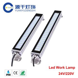 LED 산업 램프 IP68 방수 내유성 방진 Led 바 램프 22CM 35CM 40CM 52CM 220v 24v 기계 작업 도구 조명