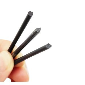 공압 그레이버 액세서리: 스틸 앵글 커터 조각 칼, 주얼리 제작용 주걱 삼각형 금속 블레이드 DIY