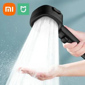 Xiaomi 고압 샤워 헤드 3 가지 모드 조정 가능한 필터 샤워 헤드 세트 스마트 욕실 항목 샤워 헤드 액세서리 분무기