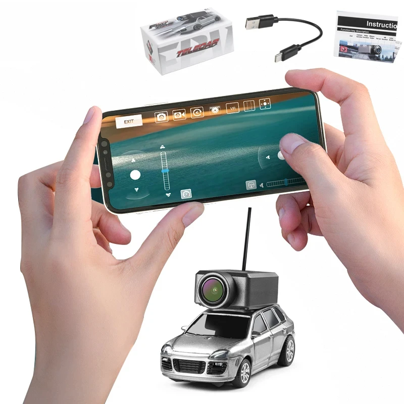 WLtoys 6401 미니 RC 자동차 1:64, 720P FPV 카메라, Wifi APP 제어, 2025 새로운 RC 레이싱 자동차 장난감, 소년 소녀를 위한 어린이 선물