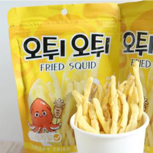 바삭하게 즐기는 오튀오튀 오리지널 50g 1봉 - 10봉 오징어 진미채