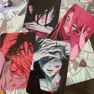 4 개/갑 2025 러블리 에일리언 스테이지 TV Merch 팬 컬렉션 캐릭터 카드 Ivan Till Sua Mizi 발렌타인 데이 선물