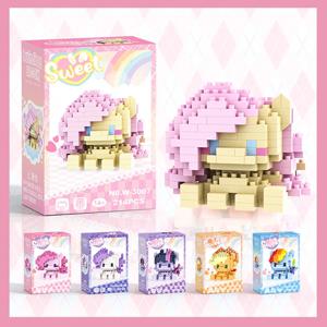 내 작은 조랑말 빌딩 블록 Lega Equestria Girls 그림 Twilight Sparkle 빌딩 블록 만화 캐릭터 어린이를위한 장난감
