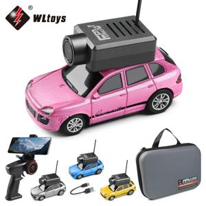 WLtoys 6401 1:64 미니 RC 자동차 2.4G 원격 제어, 720P FPV 카메라 및 WiFi 앱, 소년 소녀를 위한 2025 새로운 RC 레이싱 장난감 선물