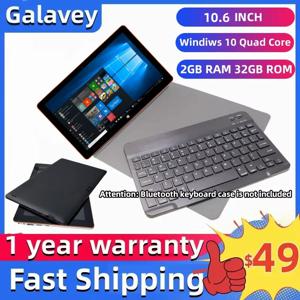 뜨거운 판매 10.6'' C23S Windows 10 태블릿 쿼드 코어 2GB RAM 32GB ROM 듀얼 카메라 1366*768IPS WIFI 태블릿 PC