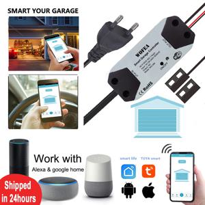 Wofea WiFi 스위치 스마트 차고 문 오프너 컨트롤러 Alexa Echo와 함께 작동 Google 홈 SmartLife/Tuya APP 제어 허브 필요 없음