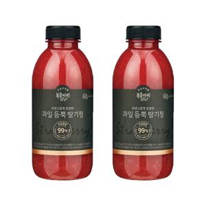 과일듬뿍 딸기청 580g 1+1 기간임박 25년6월21일까지