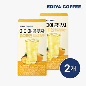 [이디야] 콤부차 유자파인 20T x 2개