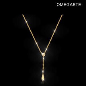 [OMEGARTE]14K 이태리 골든볼 드롭 목걸이