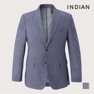 [INDIAN] 헤링본 폴리프린트 자켓_MITFUYM3111