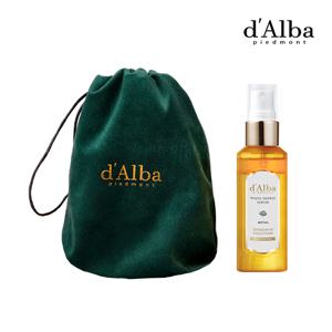 d'Alba] 로얄 화이트트러플 세럼(60ml)+그린벨벳파우치