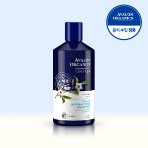 [여름필수] 유기농 티트리 민트 샴푸 414ml x 1개 초등학생 두피 약산성 지루염 건성 지성
