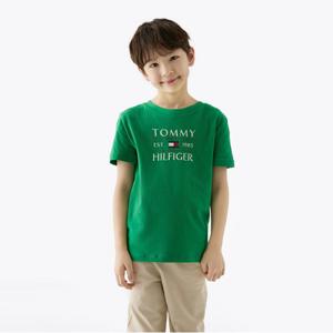 타미힐피거 코튼 저지 로고 반팔 티셔츠 (T42F1KKO280BT4L13)