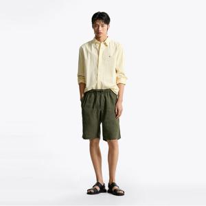 풀 밴딩 린넨 쇼츠 (T12F3WPQ030MT1RBN)