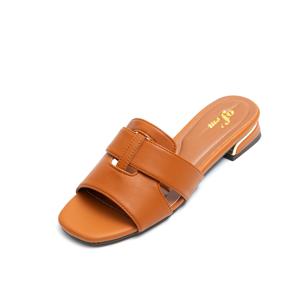 [정상가139,000] 스퀘어 벨트 슬리퍼_F21SD255 (2color)