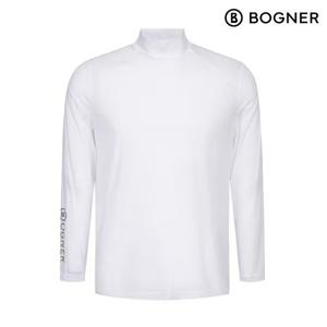 [보그너] 남성 하이넥 베이스레이어 티셔츠 WHITE