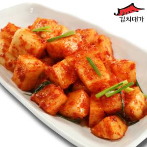 [김치대가] 전남지사인증 깍두기 2kg