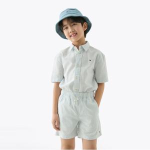 타미힐피거 시어서커 반팔 셔츠 (T42F1HSH130BT20A4)