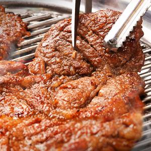 [마포나루터][유기헌장인]원조 돼지목살왕구이 500g+500g