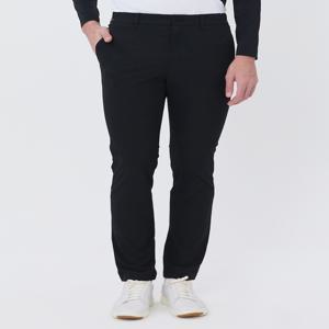 [헤지스 골프 남성] [[24SS]] WPPA4B900BK [스테디셀러]솔리드 에센셜 스트레치 밴드 바지 (BLACK)
