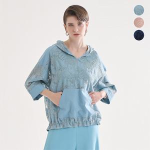 [최초가 69,900원] 홈쇼핑 인기 24SS 레이스 후드 셋업 2종 세트