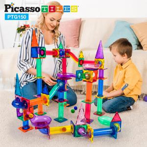 [피카소타일] 자석블럭 마블런 빌딩블럭 150PCS_PTG150_다양한추가구성 포함