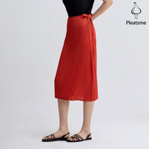 [최초가 159000원] 언발란스 오블리크 랩 스커트_PPSKM025008