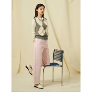[25SS]오버 다잉 데님 팬츠  라이트핑크 (BF5221C03Y)