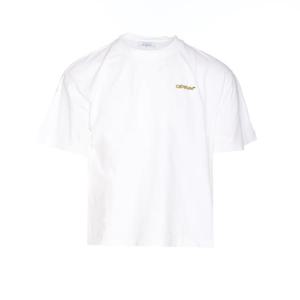 [해외직구] 25SS  반팔 티셔츠 OMAA120S25JER00D 0122 Bianco