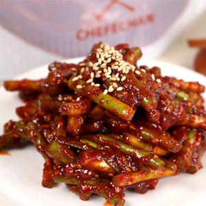 셰프애찬 마늘쫑양념짱아치 600g/팩